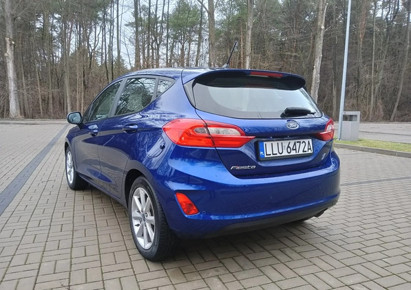 Ford Fiesta cena 38800 przebieg: 87500, rok produkcji 2017 z Łuków małe 211